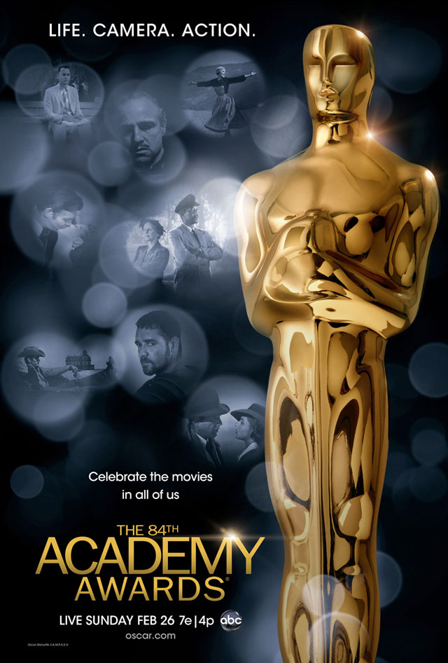 The poster for the 84th annual Academy Awards