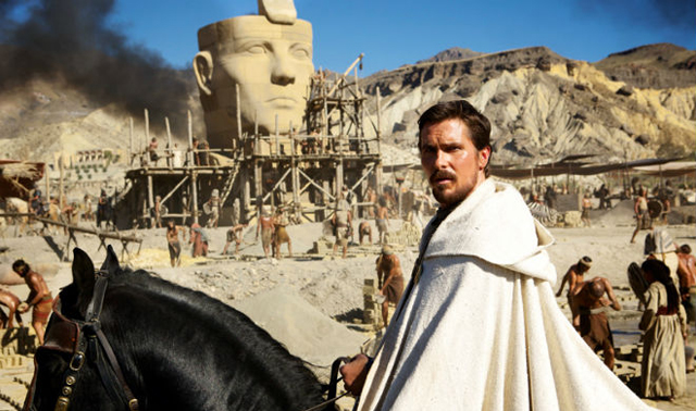 Christian Bale as Moses in Ridley Scott's Exodus