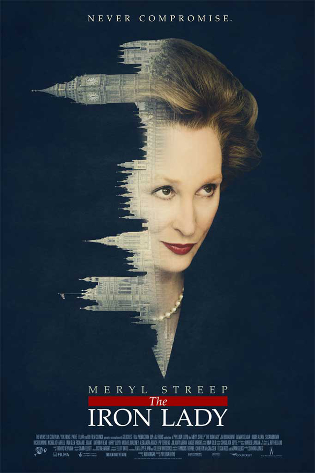 Meryl Streep stars as Margaret Thatcher in The Iron Lady