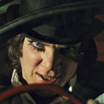 Malcolm McDowell in A Clockwork Orange