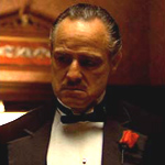 Marlon Brando in The Godfather