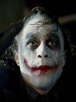 Heath Ledger in The Dark Knight