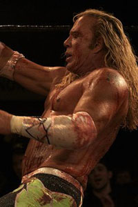 Mickey Rourke in The Wrestler